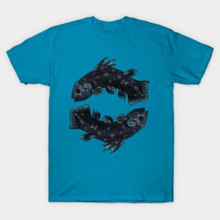 Circle of Coelacanth T-Shirt